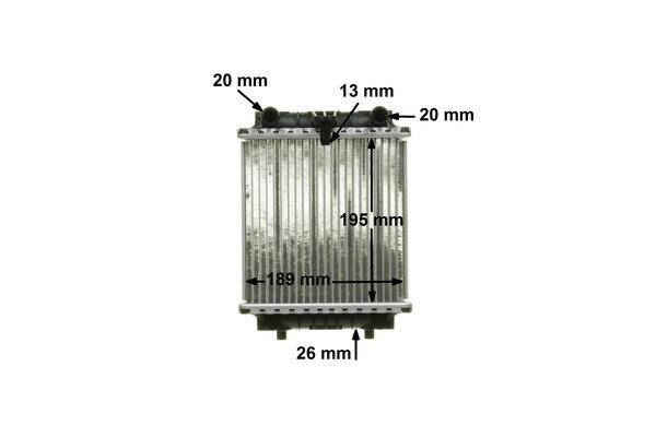 Radiateur moteur (Radiateur de refroidissement) MAHLE Aftermarket CR 1202 000P