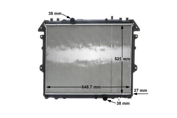 Radiateur moteur (Radiateur de refroidissement) MAHLE Aftermarket CR 1239 000S