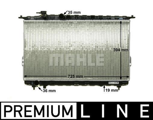 Radiateur moteur (Radiateur de refroidissement) MAHLE Aftermarket CR 1290 000P