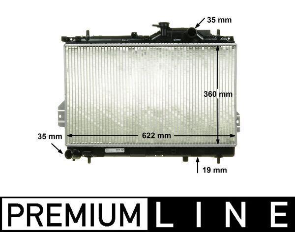 Radiateur moteur (Radiateur de refroidissement) MAHLE Aftermarket CR 1294 000P