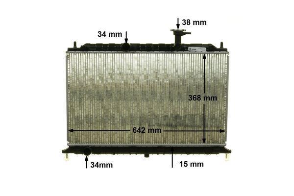 Radiateur moteur (Radiateur de refroidissement) MAHLE Aftermarket CR 1303 000P