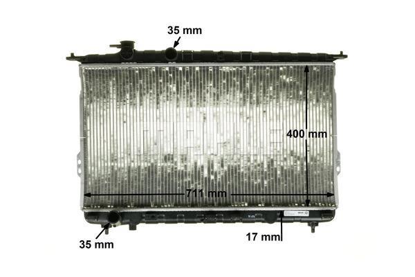 Radiateur moteur (Radiateur de refroidissement) MAHLE Aftermarket CR 1305 000P