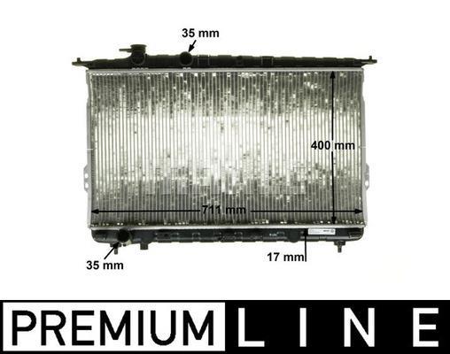 Radiateur moteur (Radiateur de refroidissement) MAHLE Aftermarket CR 1305 000P