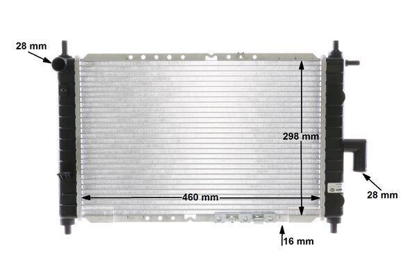 Radiateur moteur (Radiateur de refroidissement) MAHLE Aftermarket CR 1306 000S