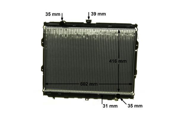 Radiateur moteur (Radiateur de refroidissement) MAHLE Aftermarket CR 1319 000P