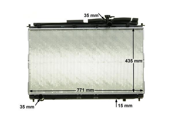 Radiateur moteur (Radiateur de refroidissement) MAHLE Aftermarket CR 1323 000P