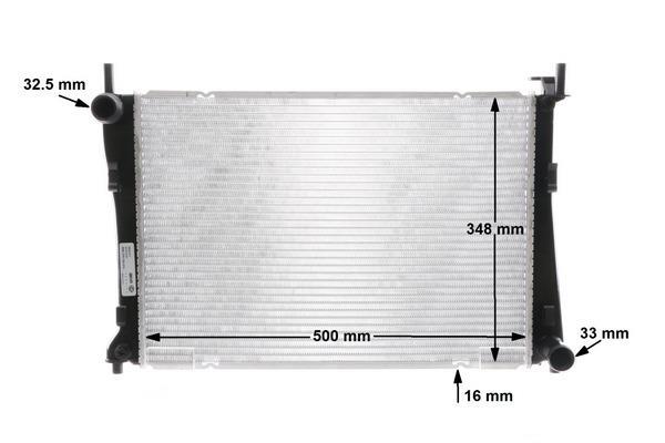 Radiateur moteur (Radiateur de refroidissement) MAHLE Aftermarket CR 1355 000S