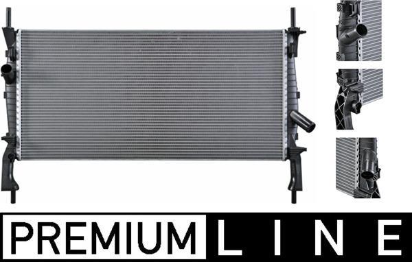 Radiateur moteur (Radiateur de refroidissement) MAHLE Aftermarket CR 1362 000P