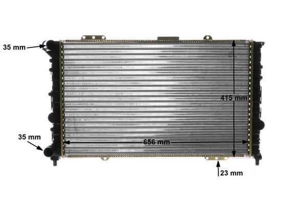 Radiateur moteur (Radiateur de refroidissement) MAHLE Aftermarket CR 1410 000S