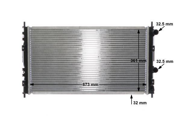 Radiateur moteur (Radiateur de refroidissement) MAHLE Aftermarket CR 1427 000S