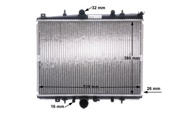 Radiateur moteur (Radiateur de refroidissement) MAHLE Aftermarket CR 1433 000S
