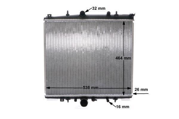 Radiateur moteur (Radiateur de refroidissement) MAHLE Aftermarket CR 1435 000S