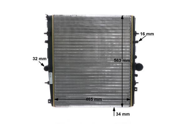 Radiateur moteur (Radiateur de refroidissement) MAHLE Aftermarket CR 1436 000S