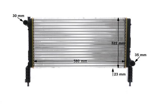 Radiateur moteur (Radiateur de refroidissement) MAHLE Aftermarket ref. CR 1446 000S