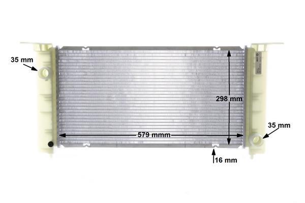 Radiateur moteur (Radiateur de refroidissement) MAHLE Aftermarket CR 1449 000S