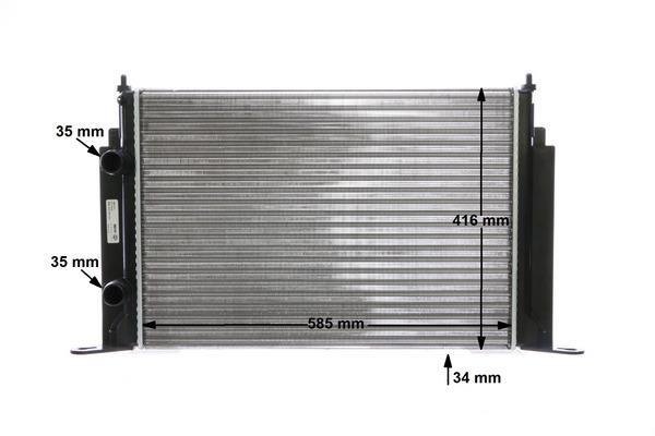 Radiateur moteur (Radiateur de refroidissement) MAHLE Aftermarket CR 1450 000S
