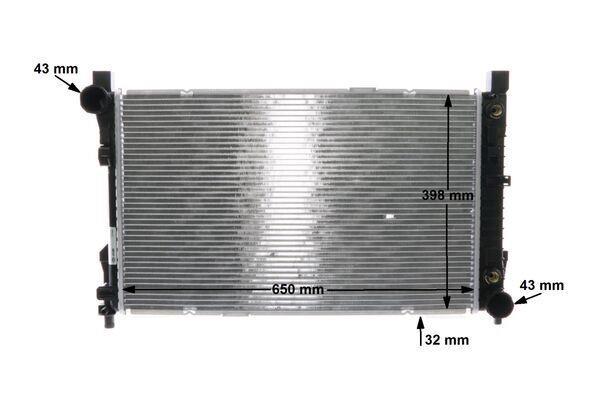 Radiateur moteur (Radiateur de refroidissement) MAHLE Aftermarket CR 1478 000S