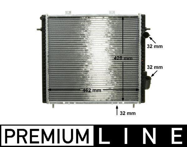 Radiateur moteur (Radiateur de refroidissement) MAHLE Aftermarket CR 148 000P
