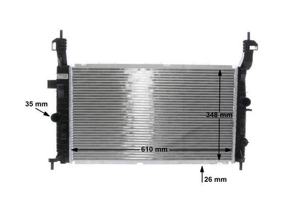 Radiateur moteur (Radiateur de refroidissement) MAHLE Aftermarket CR 1498 000S