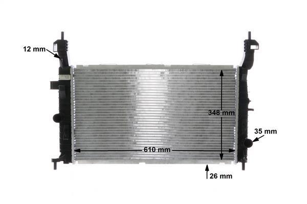 Radiateur moteur (Radiateur de refroidissement) MAHLE Aftermarket CR 1499 000S
