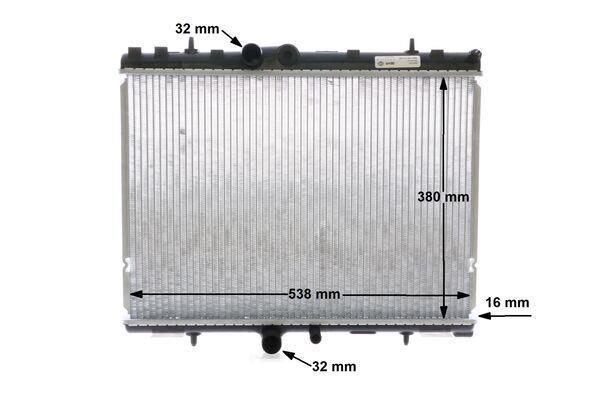 Radiateur moteur (Radiateur de refroidissement) MAHLE Aftermarket CR 1501 000S