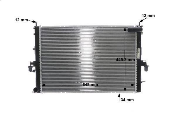 Radiateur moteur (Radiateur de refroidissement) MAHLE Aftermarket CR 1510 000S