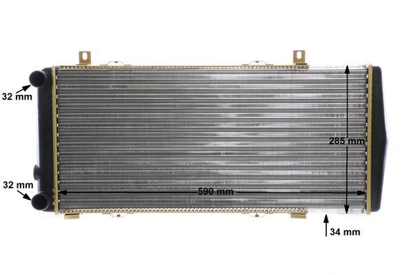 Radiateur moteur (Radiateur de refroidissement) MAHLE Aftermarket CR 1513 000S