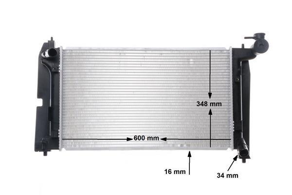 Radiateur moteur (Radiateur de refroidissement) MAHLE Aftermarket CR 1526 000S