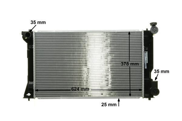 Radiateur moteur (Radiateur de refroidissement) MAHLE Aftermarket CR 1530 000S