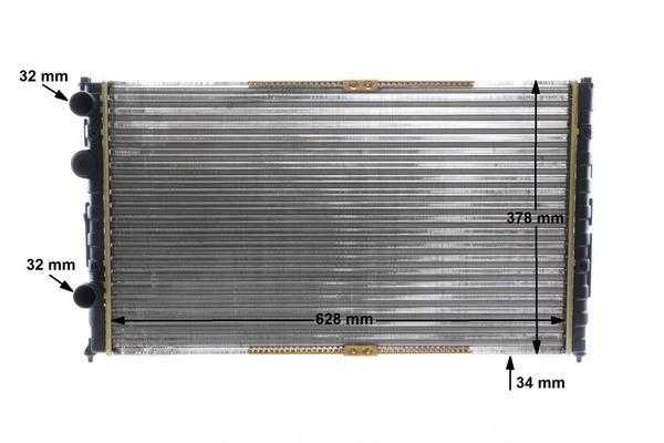 Radiateur moteur (Radiateur de refroidissement) MAHLE Aftermarket CR 1535 000S