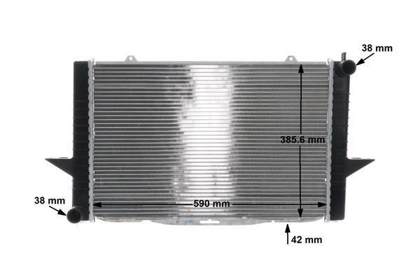 Radiateur moteur (Radiateur de refroidissement) MAHLE Aftermarket CR 1543 000S