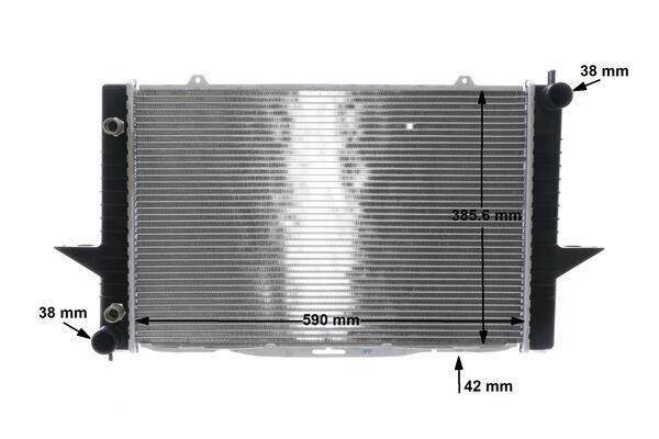 Radiateur moteur (Radiateur de refroidissement) MAHLE Aftermarket ref. CR 1544 000S