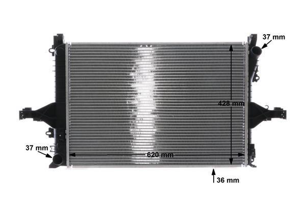 Radiateur moteur (Radiateur de refroidissement) MAHLE Aftermarket CR 1546 000S
