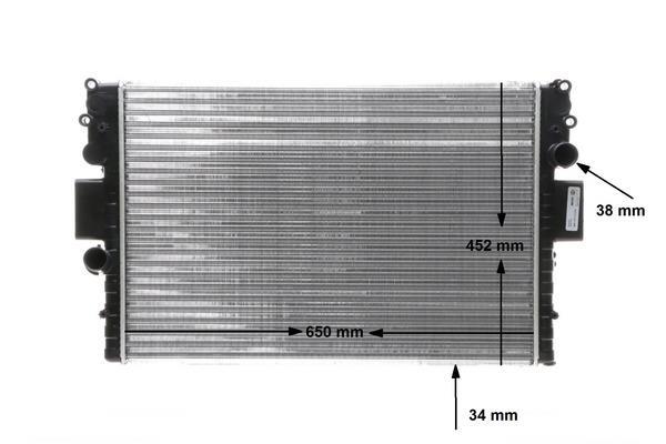 Radiateur moteur (Radiateur de refroidissement) MAHLE Aftermarket CR 1551 000S
