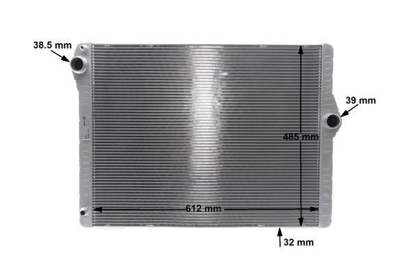 Radiateur moteur (Radiateur de refroidissement) MAHLE Aftermarket CR 1585 000S