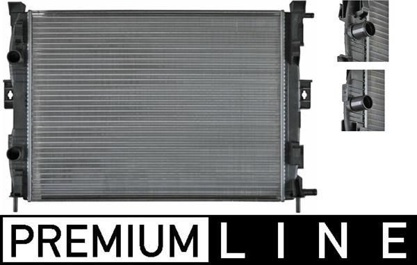 Radiateur moteur (Radiateur de refroidissement) MAHLE Aftermarket CR 1690 000P