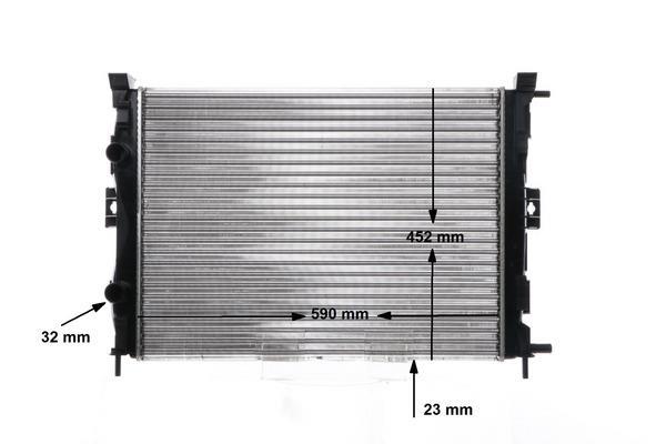 Radiateur moteur (Radiateur de refroidissement) MAHLE Aftermarket CR 1690 000S