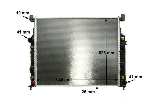 Radiateur moteur (Radiateur de refroidissement) MAHLE Aftermarket CR 1706 000P