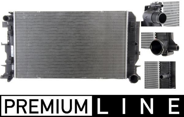 Radiateur moteur (Radiateur de refroidissement) MAHLE Aftermarket CR 1719 000P