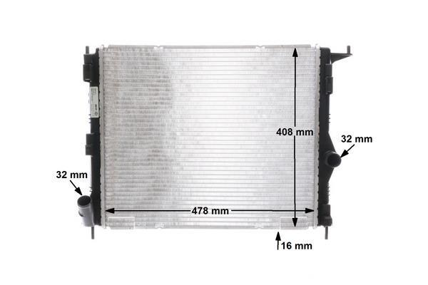 Radiateur moteur (Radiateur de refroidissement) MAHLE Aftermarket CR 1765 000S