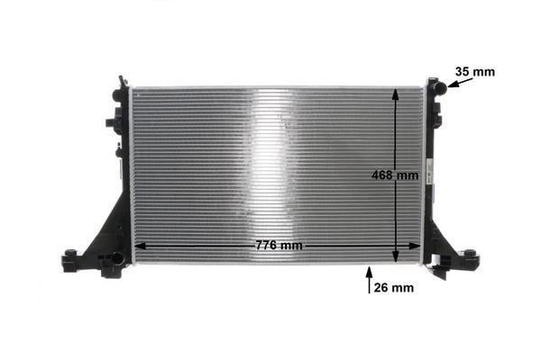 Radiateur moteur (Radiateur de refroidissement) MAHLE Aftermarket CR 1770 000S