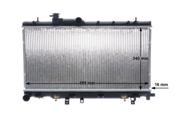 Radiateur moteur (Radiateur de refroidissement) MAHLE Aftermarket CR 1791 000S