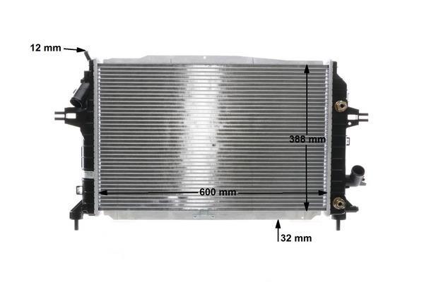 Radiateur moteur (Radiateur de refroidissement) MAHLE Aftermarket CR 1857 000S