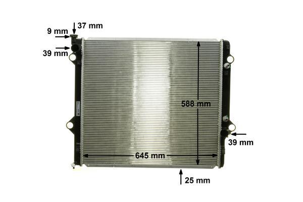 Radiateur moteur (Radiateur de refroidissement) MAHLE Aftermarket CR 1868 000S