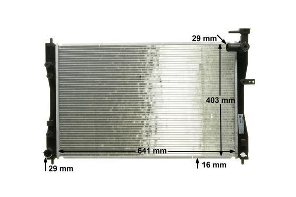 Radiateur moteur (Radiateur de refroidissement) MAHLE Aftermarket ref. CR 1879 000S
