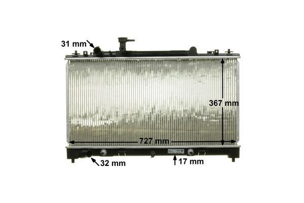 Radiateur moteur (Radiateur de refroidissement) MAHLE Aftermarket CR 1885 000S