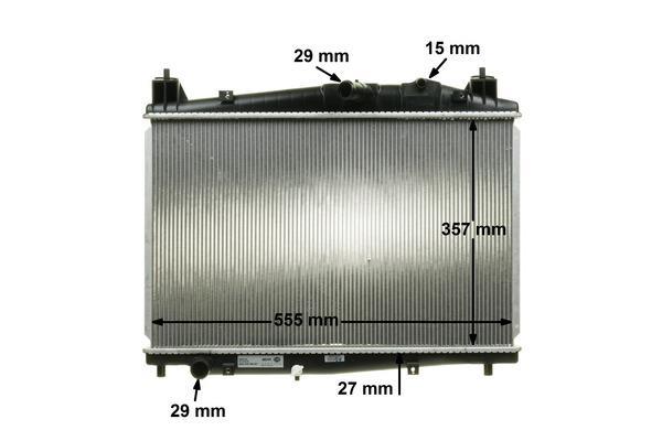 Radiateur moteur (Radiateur de refroidissement) MAHLE Aftermarket CR 1887 000S