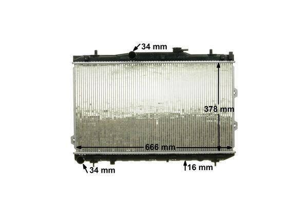 Radiateur moteur (Radiateur de refroidissement) MAHLE Aftermarket CR 1897 000S