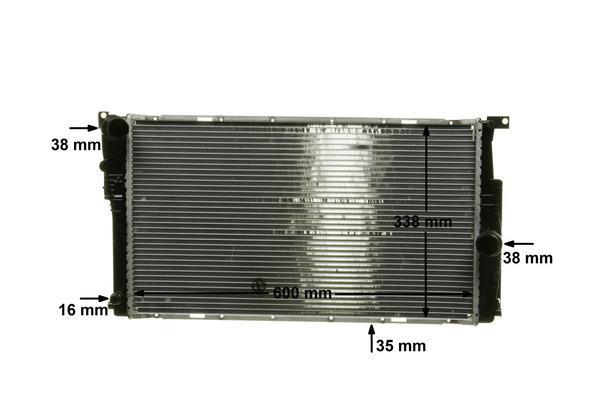 Radiateur moteur (Radiateur de refroidissement) MAHLE Aftermarket CR 1907 000P