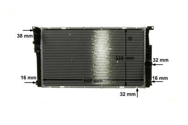 Radiateur moteur (Radiateur de refroidissement) MAHLE Aftermarket CR 1909 000P